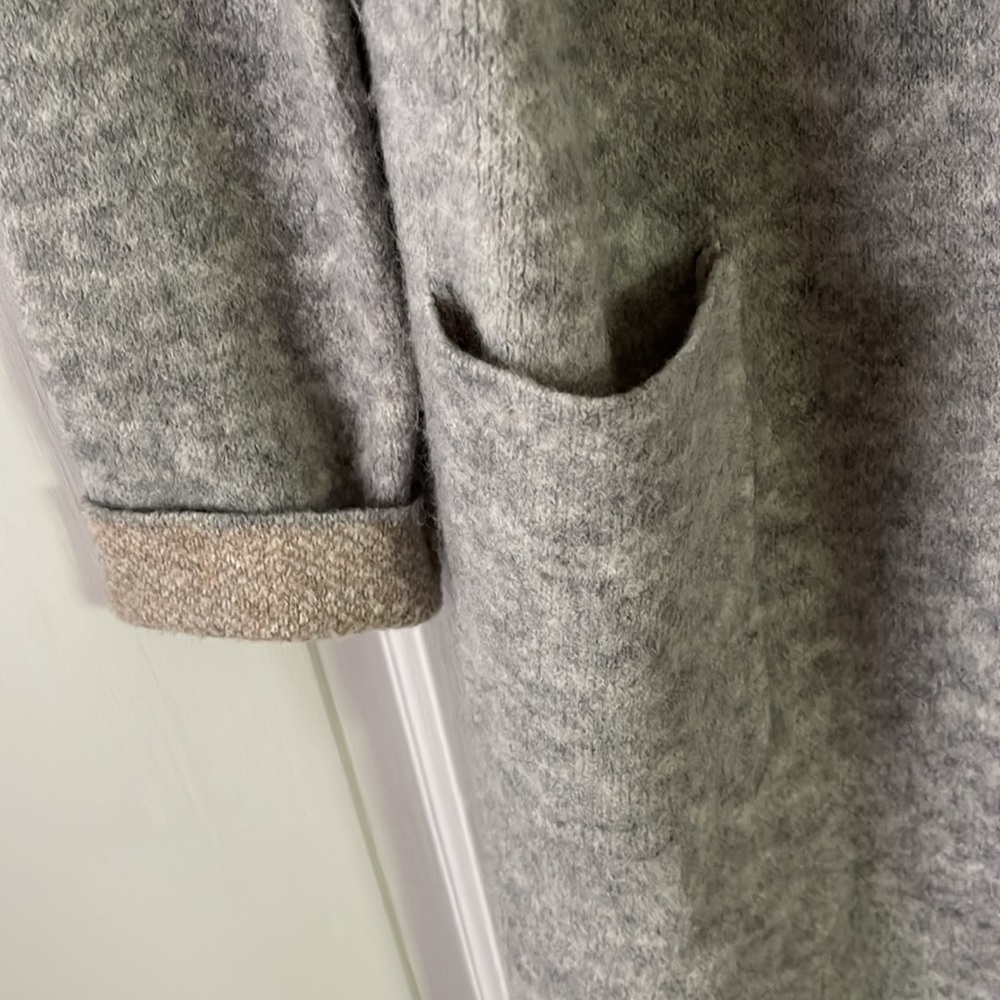 Love Token Colorblock Open Front Cardigan - Picture 4 of 5